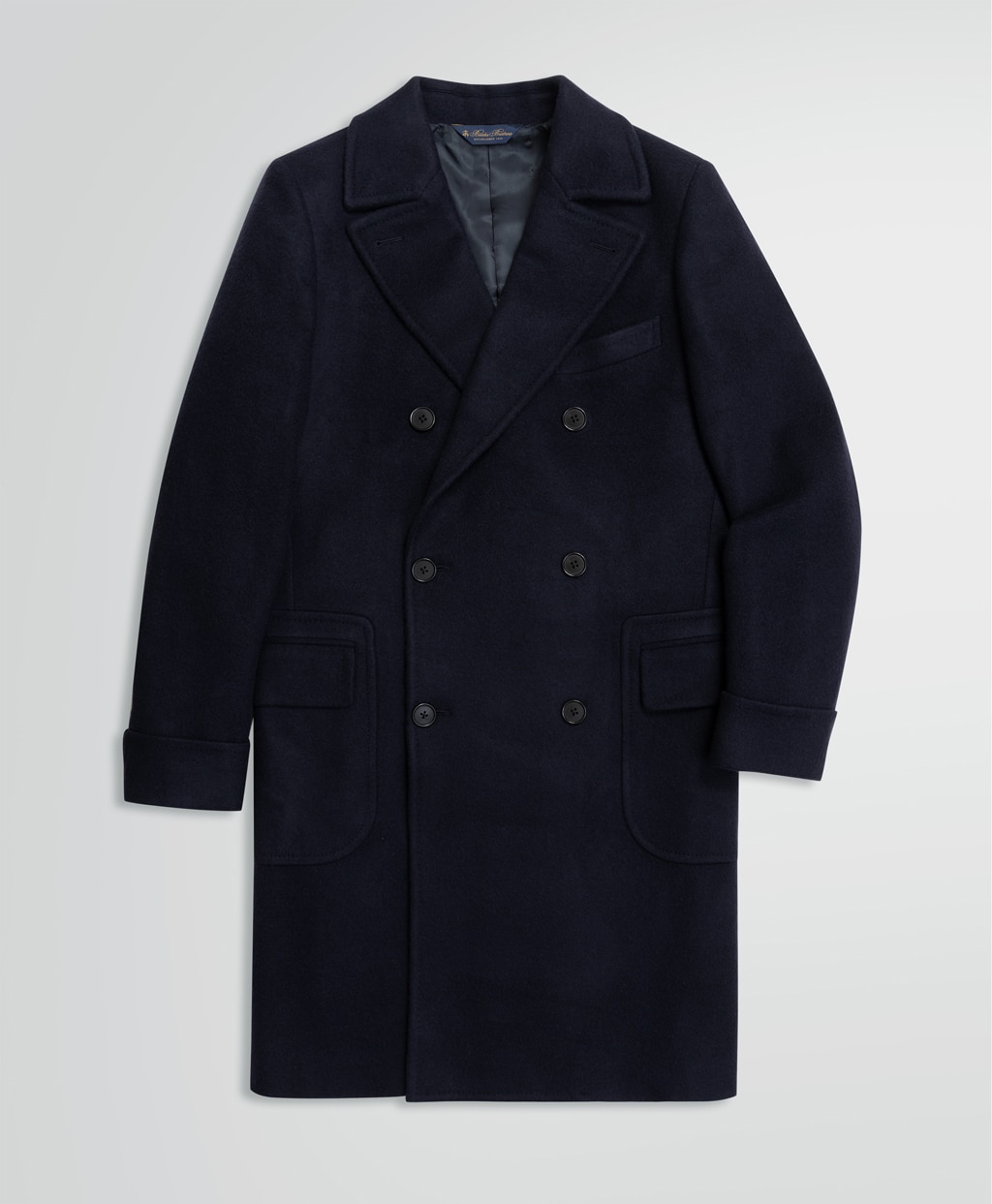 キャメルヘア ダブルブレスト ポロコート | Brooks Brothers Japan