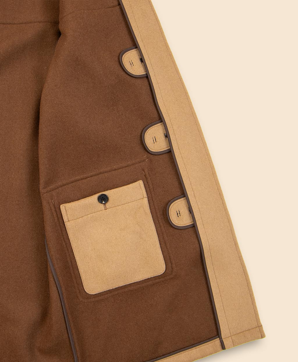 ウール ダブルフェイス ダッフルコート | Brooks Brothers Japan