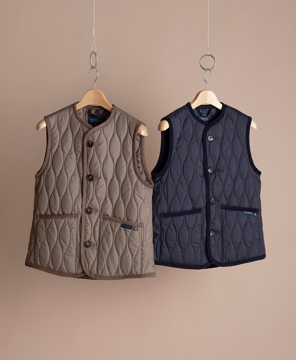 Brooks Brothers×LAVENHAM ソーンハム キルティングベスト Made in UK