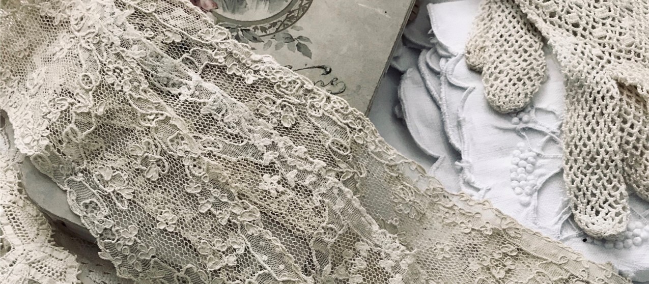 パリ発送】E1186 フランスアンティークベビードレス＆ベビーケープ