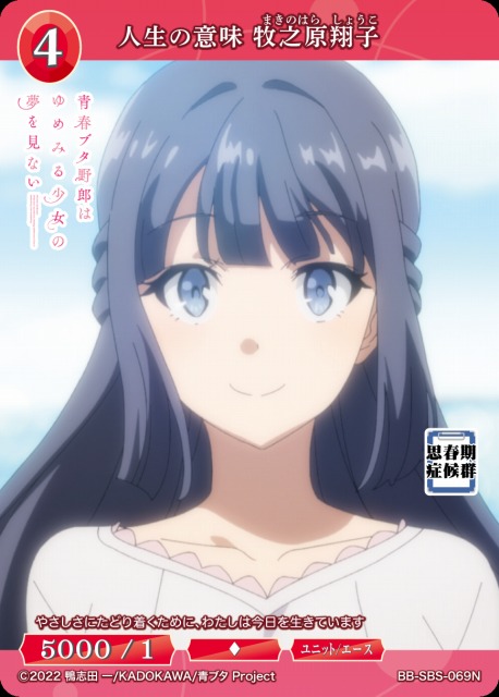 BDB】人生の意味 牧之原翔子【N】BB-SBS-069Nビルディバイド