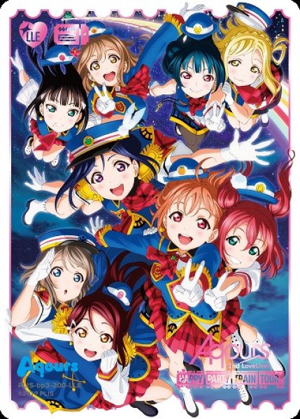 ラブカ】Aqours 2nd LoveLive! HAPPY PARTY TRAIN TOUR【LLE】PL!S-bp3