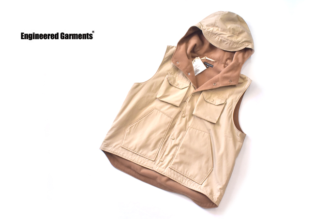 FIELD VEST - PC POPLIN / 2 color | ENGINEERED GARMENTS（エンジニア