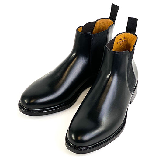 ブーツ | 98756 / BLACK CALF (DAINITE SOLE) - Jalan Sriwijaya