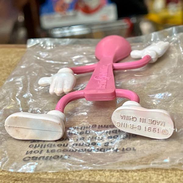 1991年製 Baskin Robbins Pinky Spoon ベンダブル フィギュア