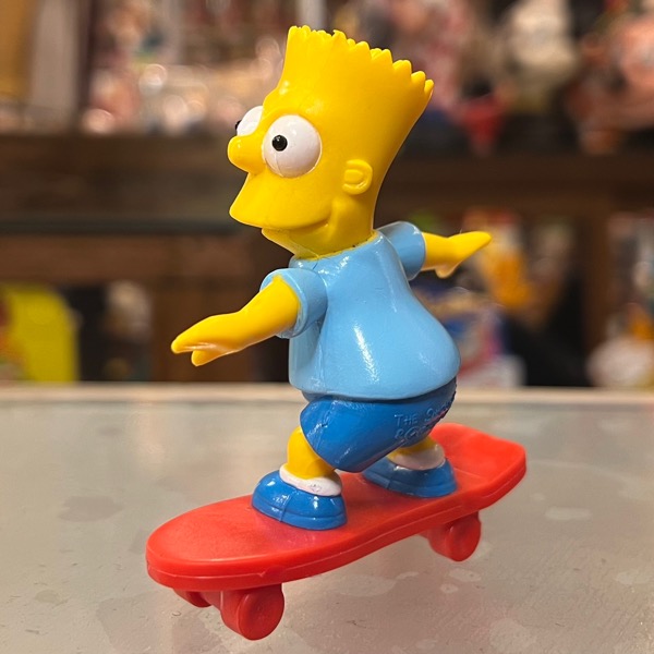 1990年製 The Simpsons Bart Skateboad Figure ザ・シンプソンズ