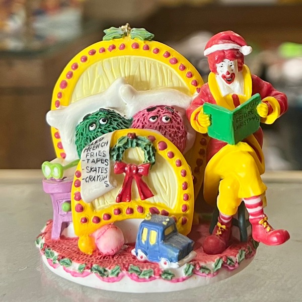 マクドナルド クリスマスオーナメント 8体セット フィギュア