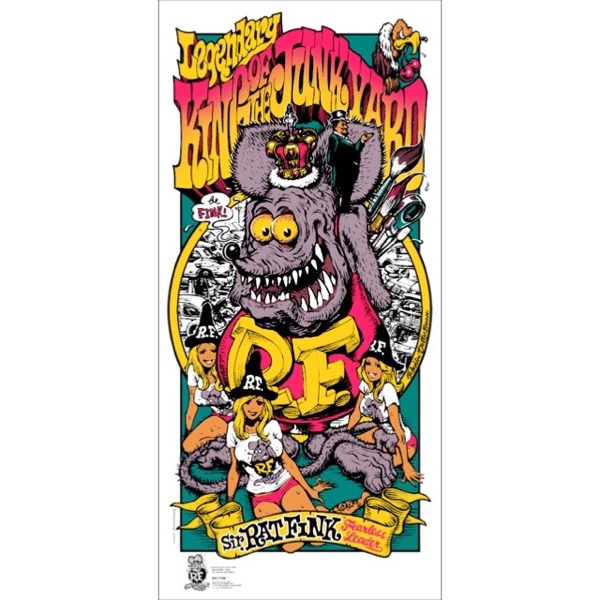 KING OF JUNKYARD シルクスクリーンポスター 2022ver. | アメリカン