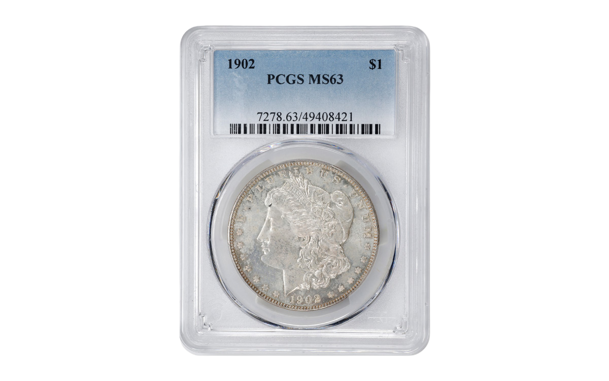 1879-P Morgan Silver Dollar PCGS/NGC MS63 | govmint.com