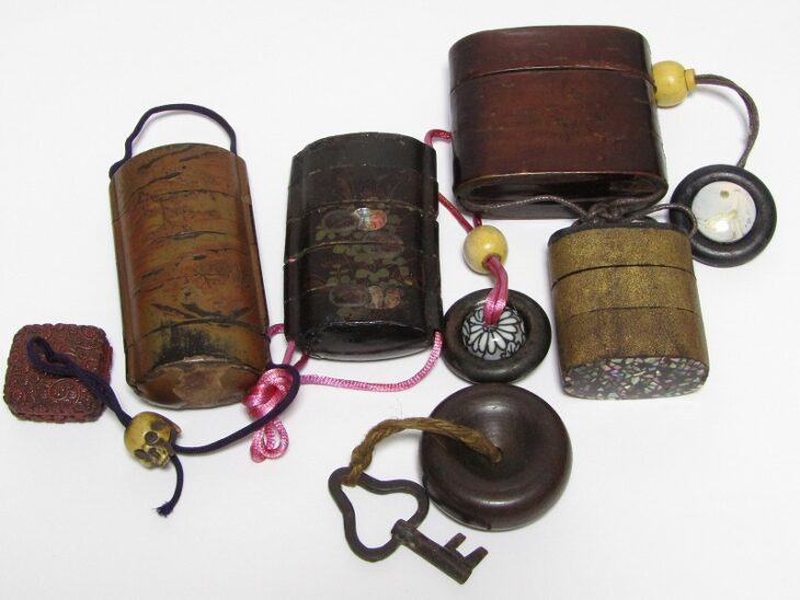 蒔絵 印籠・根付・煙管・煙草入れなど骨董品 ｜骨董品買取・和楽器買取