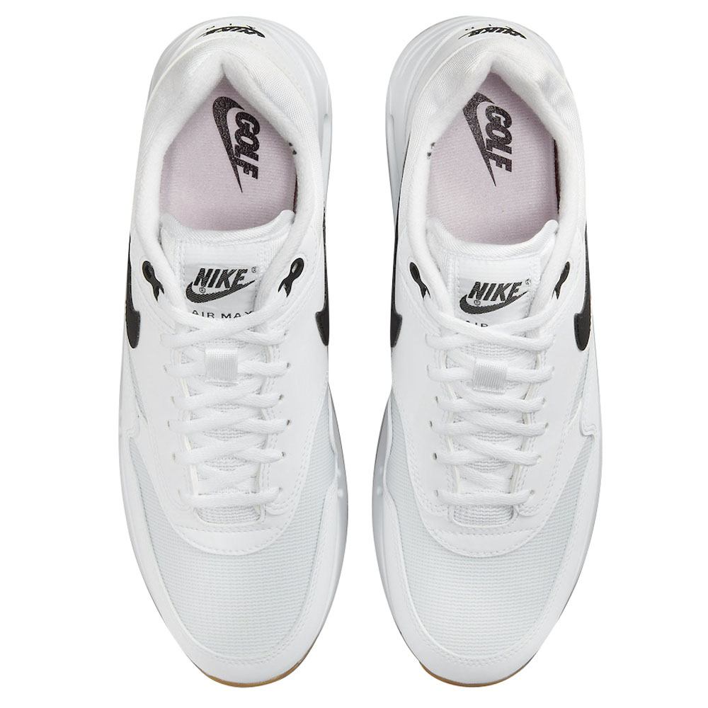 Nike Air Max 1 '86 OG G Spikeless Golf Shoes White/Black/Gum/Brown