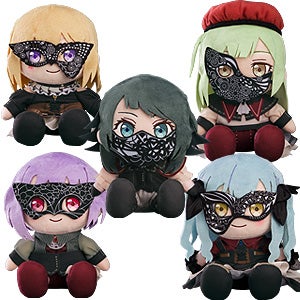 ぬいぐるみ Roselia 湊 友希那/氷川 紗夜/今井 リサ/宇田川 あこ/白金