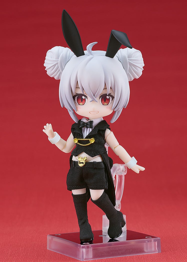 ねんどろいどどーる おようふくセット バニースーツ（White/Black