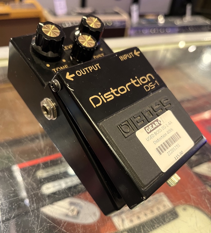 USED BOSS DS-1-4A Distortion 40th Anniversary Edition Black