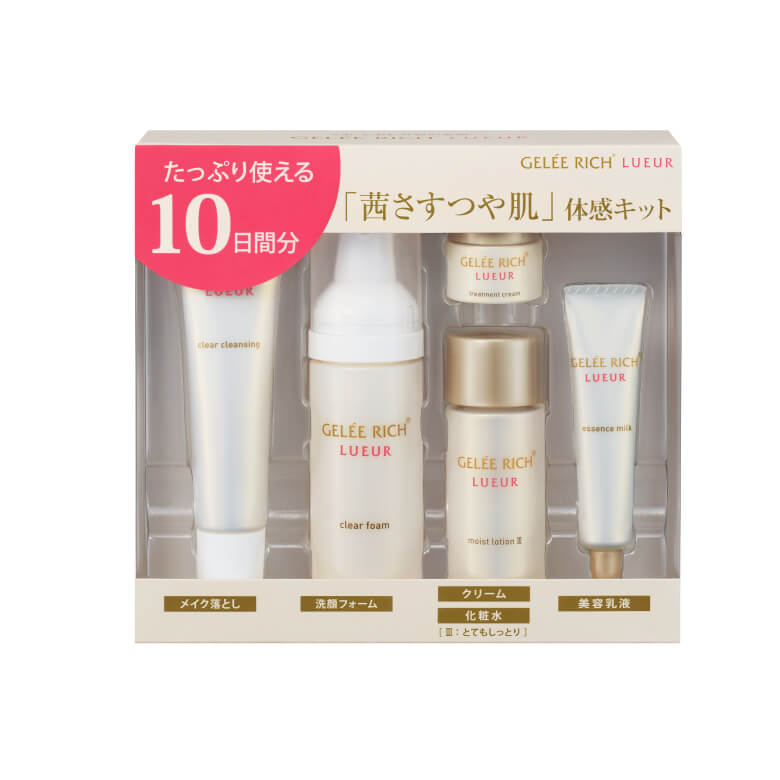 茜さすつや肌」体感キット | 全薬工業のエイジングケアブランド「GELEE
