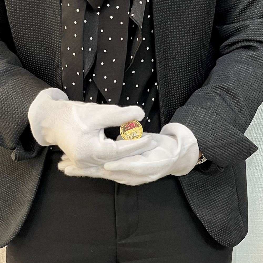 ジェムラインジャパン - 公式サイト - / 純金製 K24 12.40g 天皇陛下