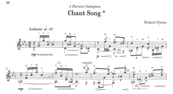 現代ギター | 【楽譜】ディアンス：ローラン・ディアンス100曲集Vol.1