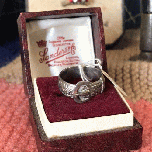 ヴィンテージシルバー ベルトリング(B)｜「GENIO ANTICA（ジェニオ