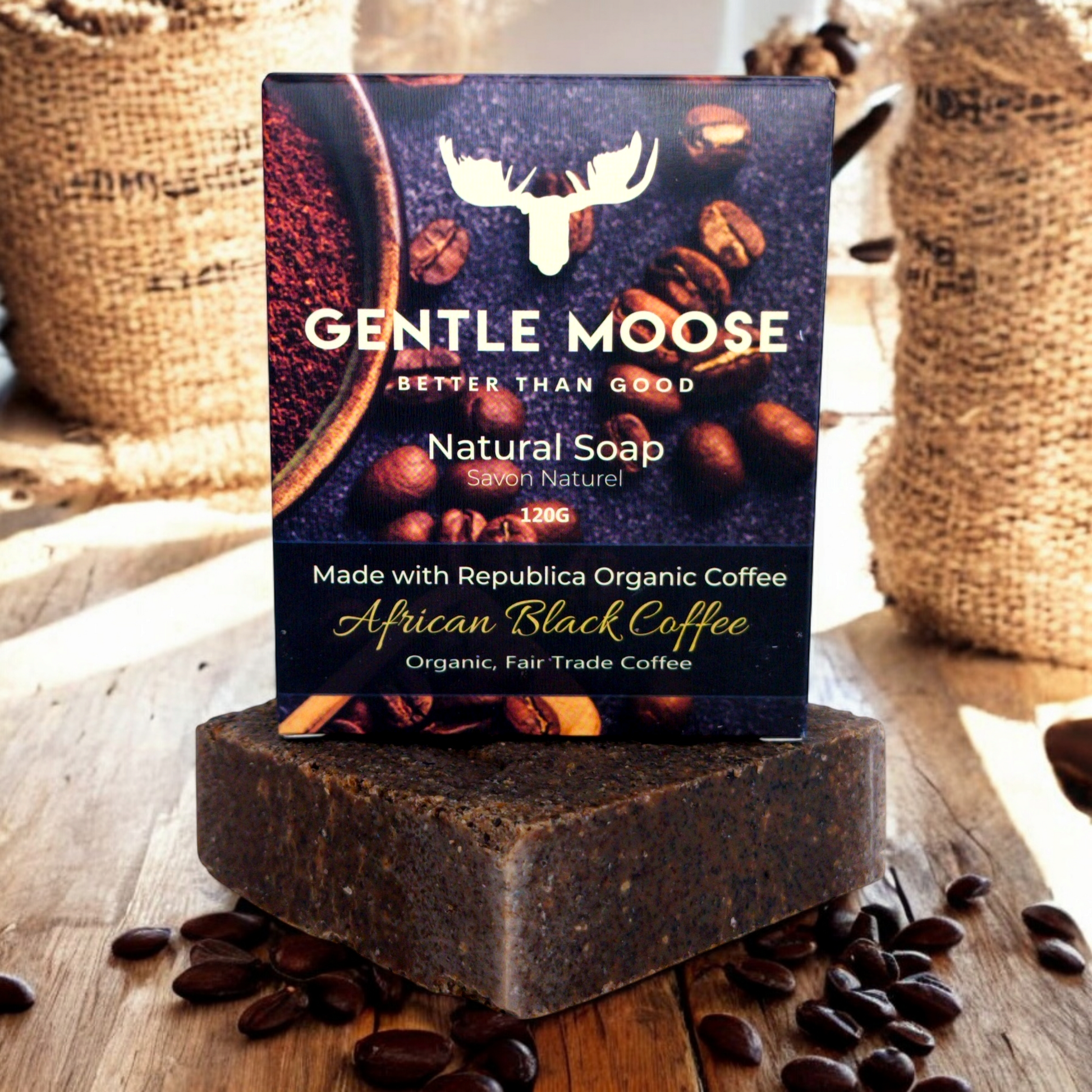 African Black Soap | Miracle Cleanser + Coffee Exfoliant | Fair