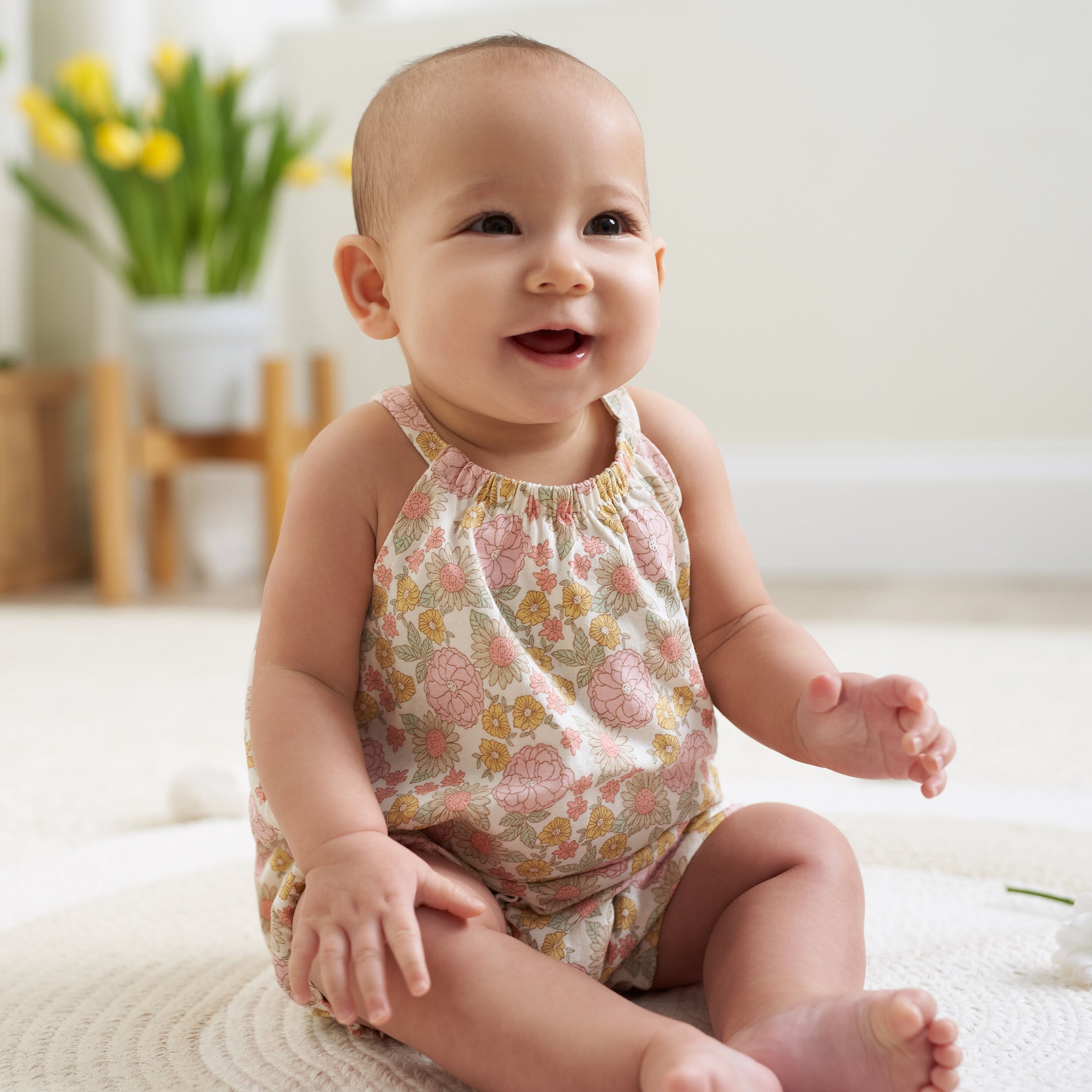 house on the hill Rompers flower 60 ロンパース・カバーオール house