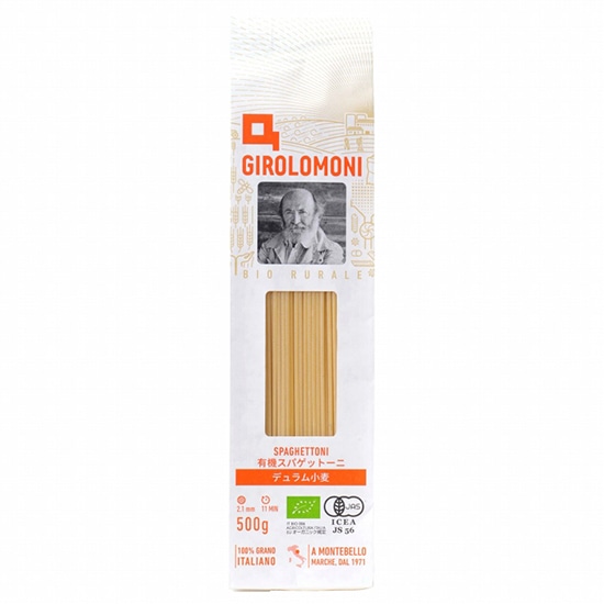 GAIAネット[※]創健社 ジロロモーニ デュラム小麦 有機スパゲットーニ