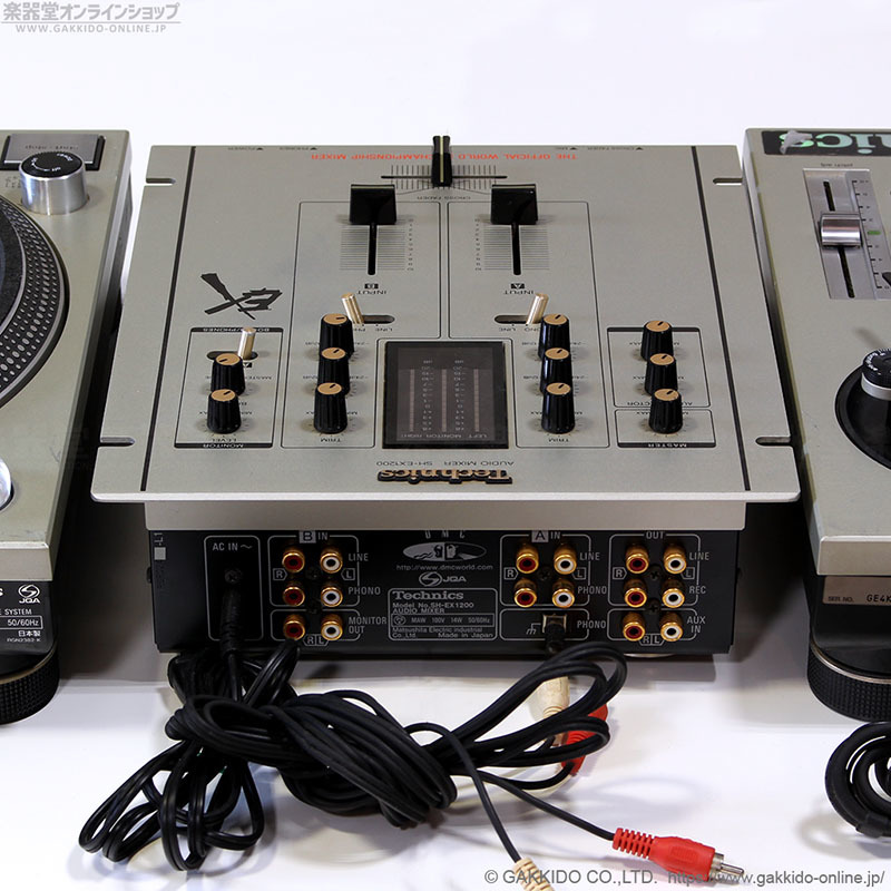 Technics SL-1200MK5×2台とSH－EX1200おまけ Technics SL-1200MK5×2台