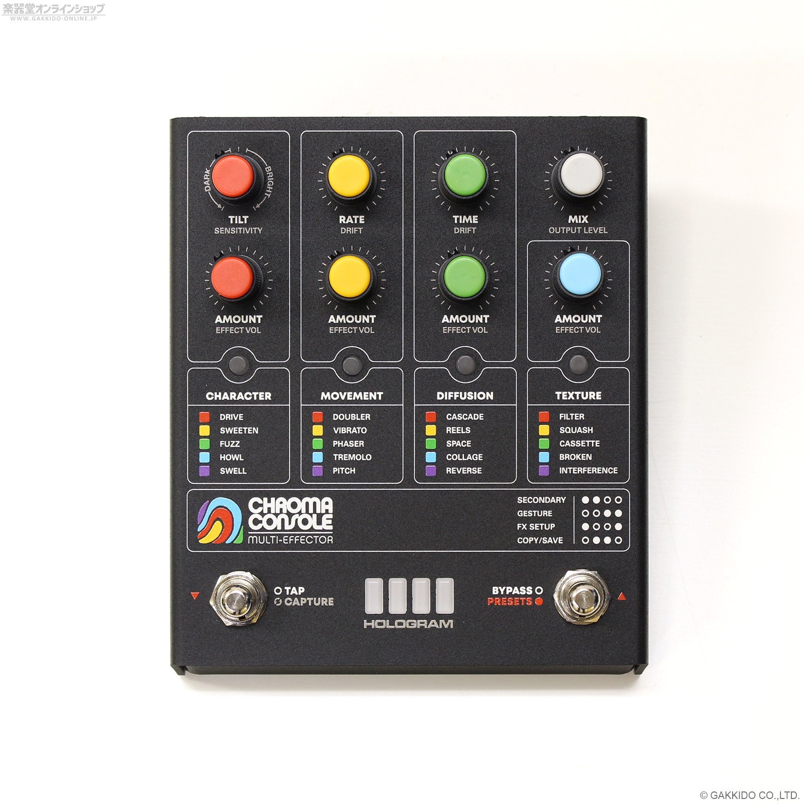 Hologram Electronics Chroma Console [Black Colorway] 直輸入品
