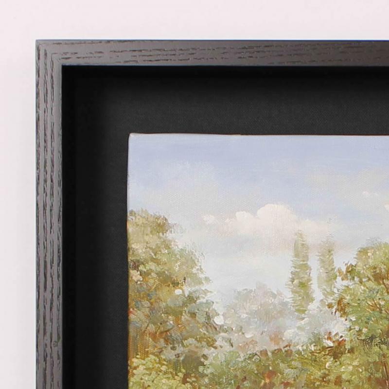 額縁販売.jp / 細角箱15 黒 【ボックス額仕様】