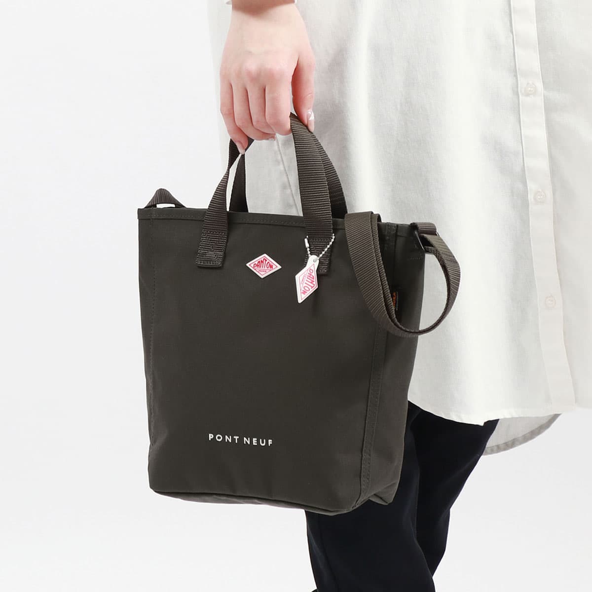 DANTON ダントン CORDURA CANVAS 2WAY TOTE BAG トートバッグ PONT
