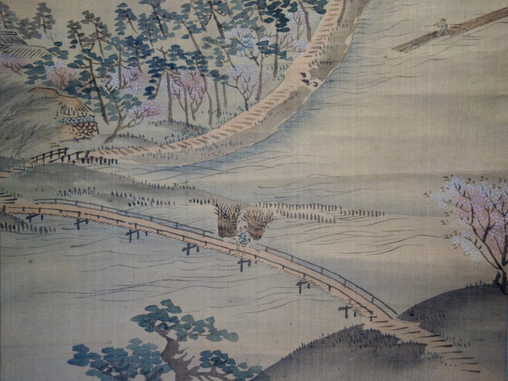 西山芳園「嵐山春景図」 | 京都市中京区寺町通り｜書画・掛け軸・古