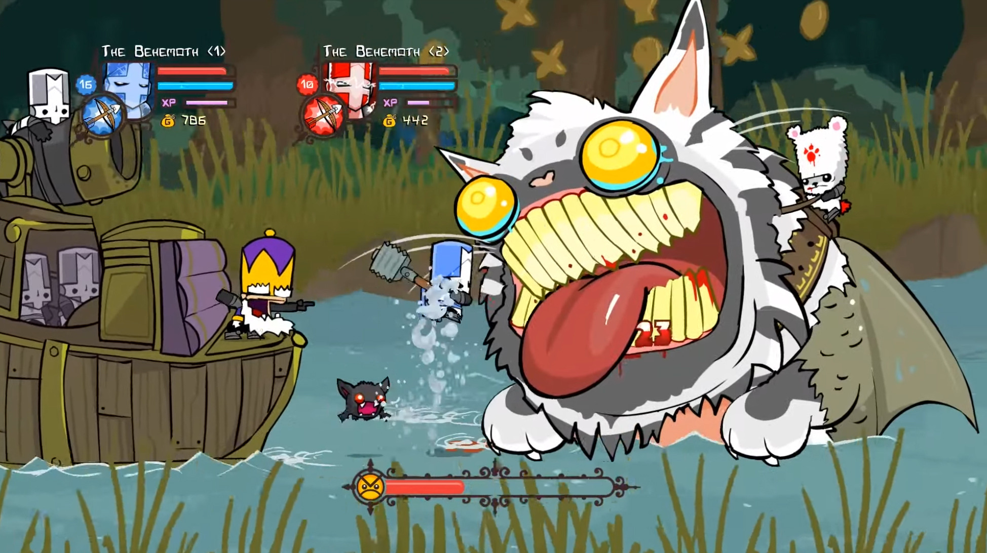 リマスター版『キャッスルクラッシャーズ』ニンテンドースイッチ版の