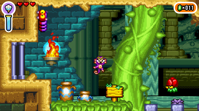 20年の時を経ての初登場のGBA向けACT『Shantae Advance: Risky