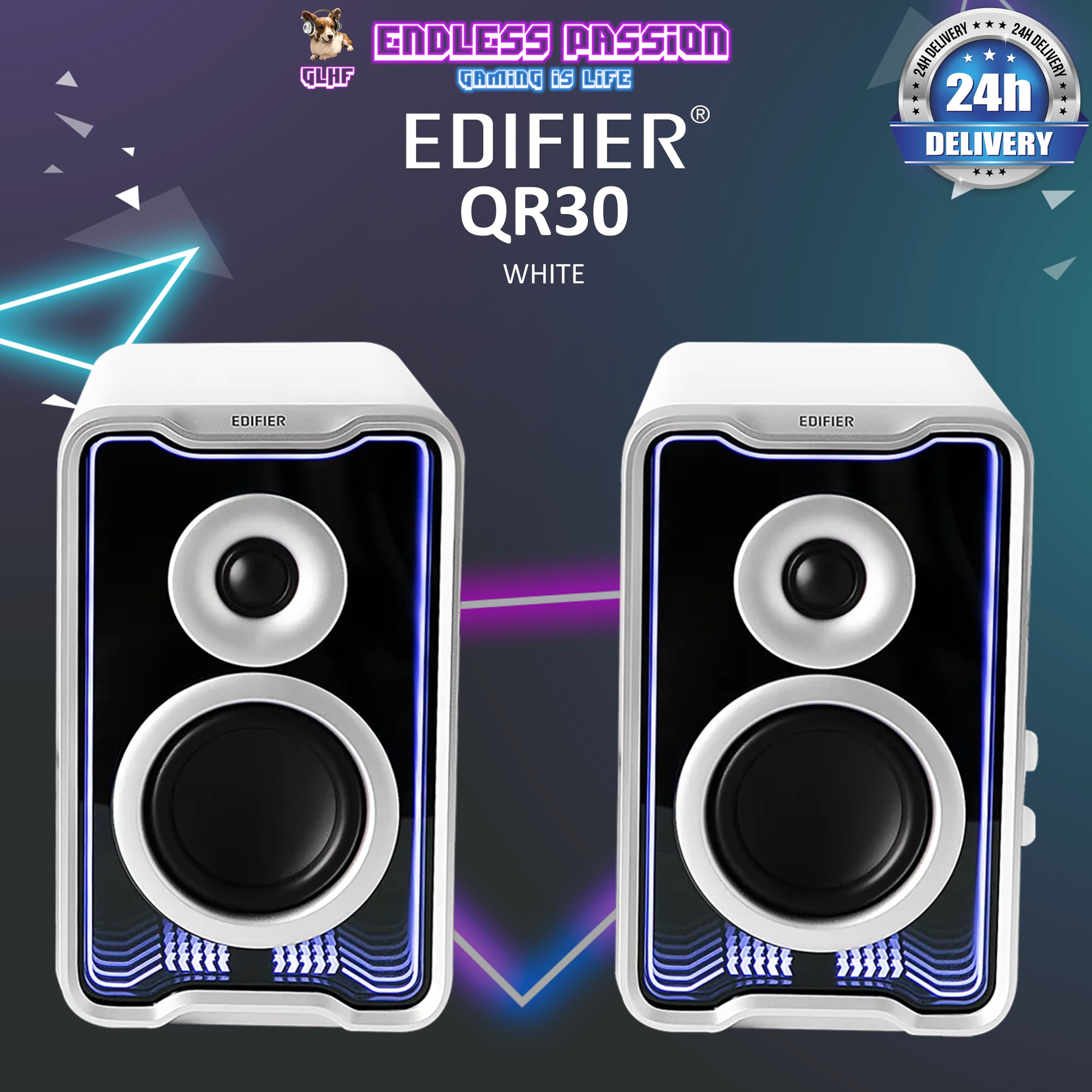 Edifier QR30 2.0 Desktop Active Speaker – Endless Passion