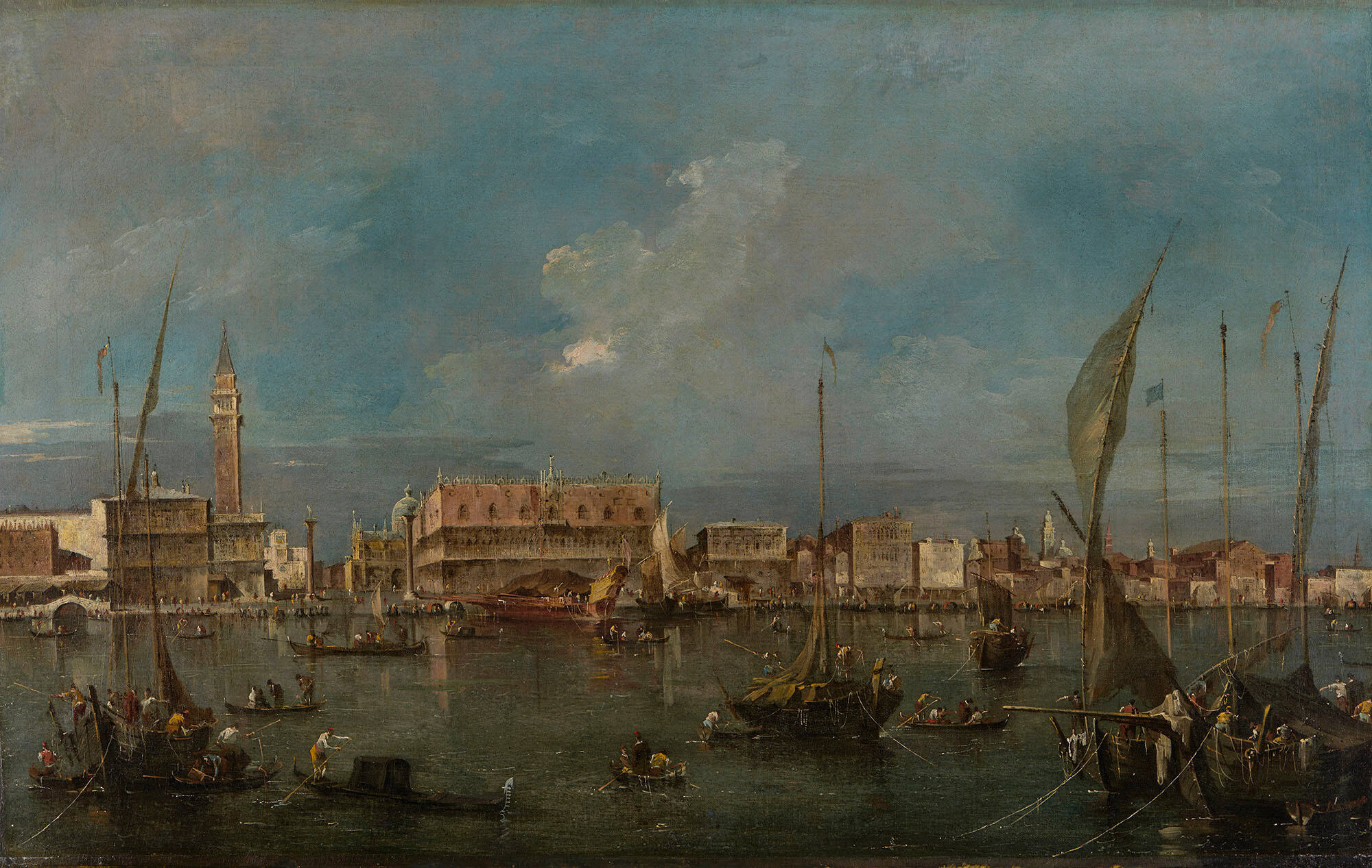 View of the Riva degli Schiavoni and the Piazzetta | Isabella