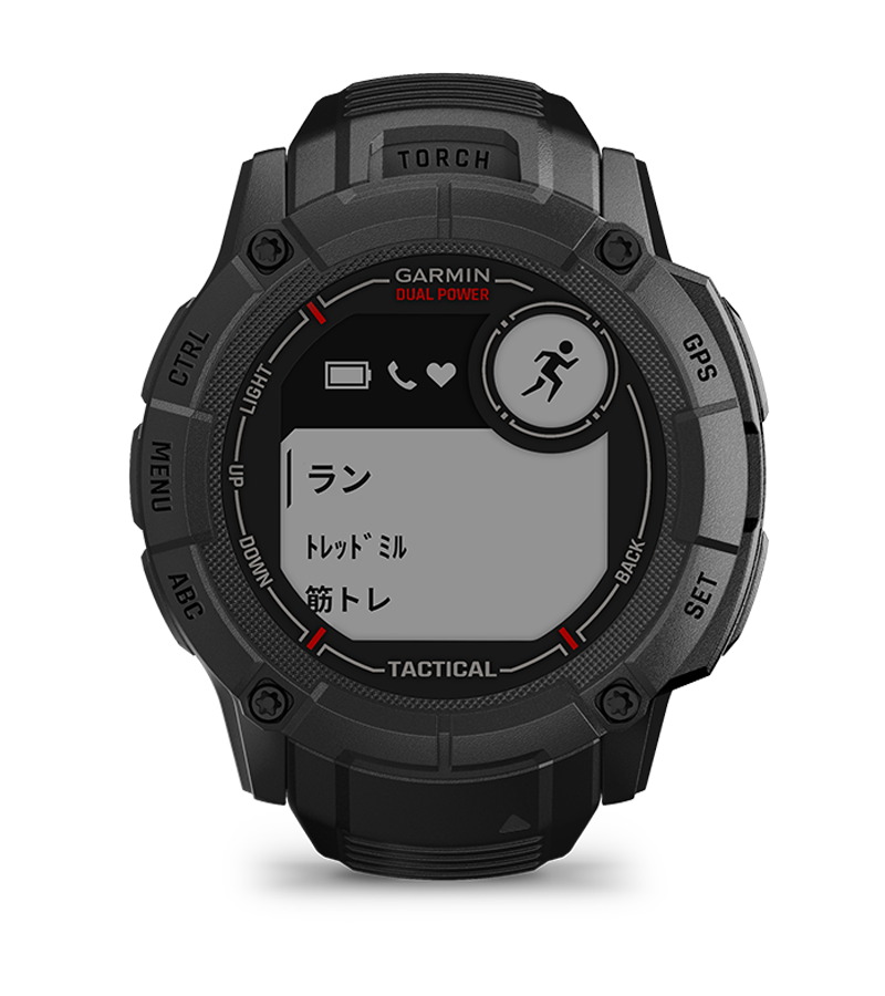 Instinct 2X Dual Power Tactical Edition | スマートウォッチ