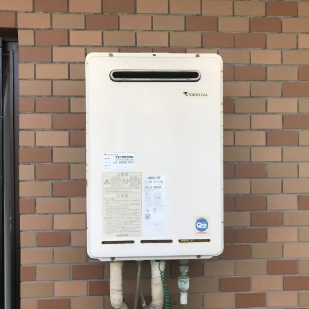東京ガスKG-516RFW-P→リンナイRUX-A1616W-E｜葛飾区の給湯器交換工事