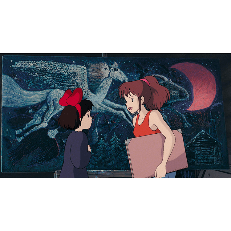 魔女の宅急便 セル画 ジブリ 三鷹の森ジブリ美術館 魔女の宅急便 セル