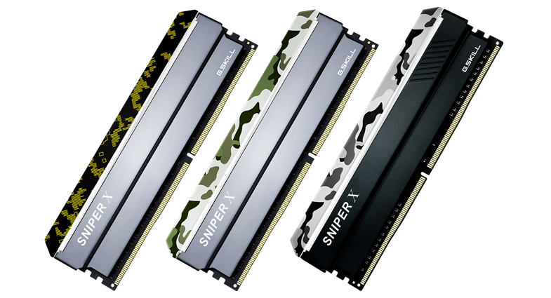 Desktop Memory (U-DIMM/CU-DIMM) - Sniper X - G.SKILL International