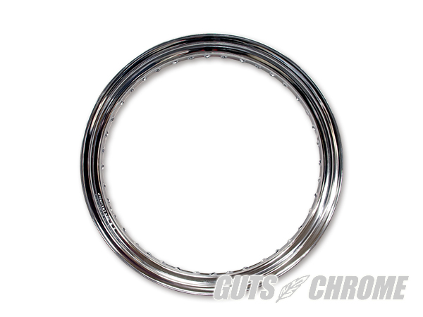 ○ドロップセンターリム クローム 18x3.00 40穴｜ハーレーパーツの通販