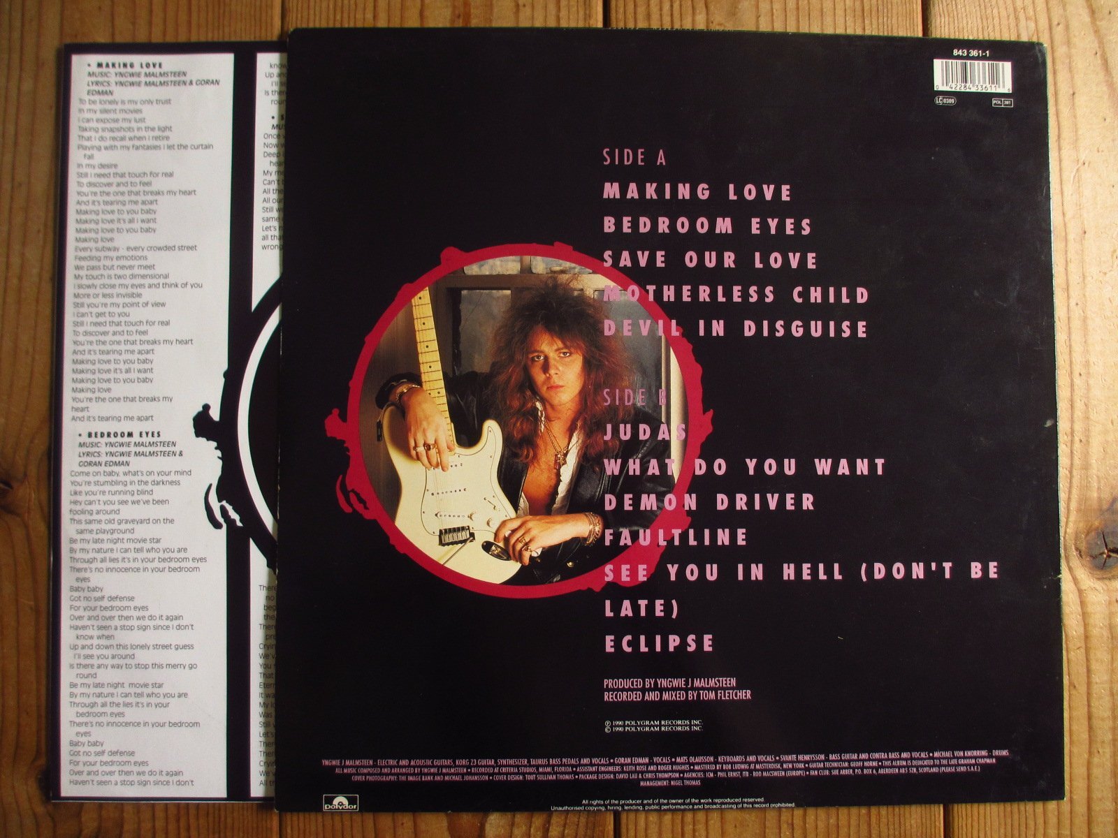 Yngwie Malmsteen / Eclipse - Guitar Records
