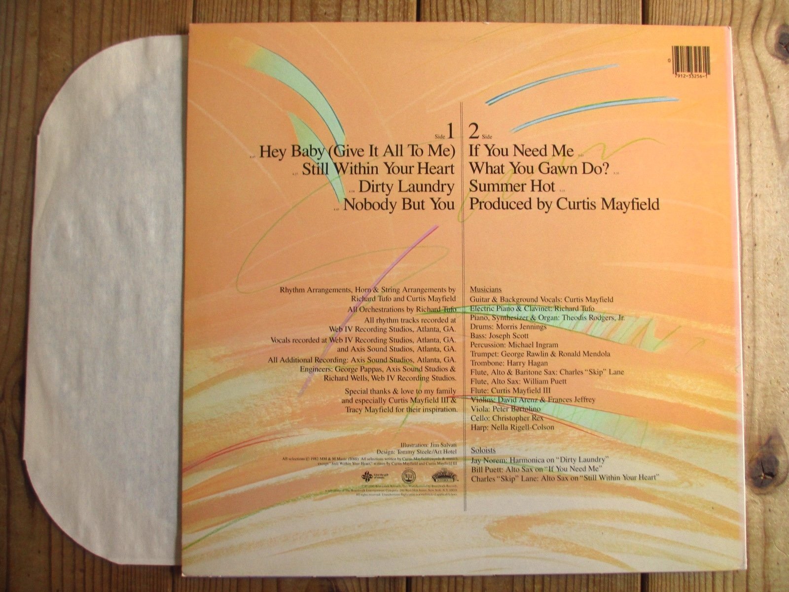 Curtis Mayfield / Honesty - Guitar Records