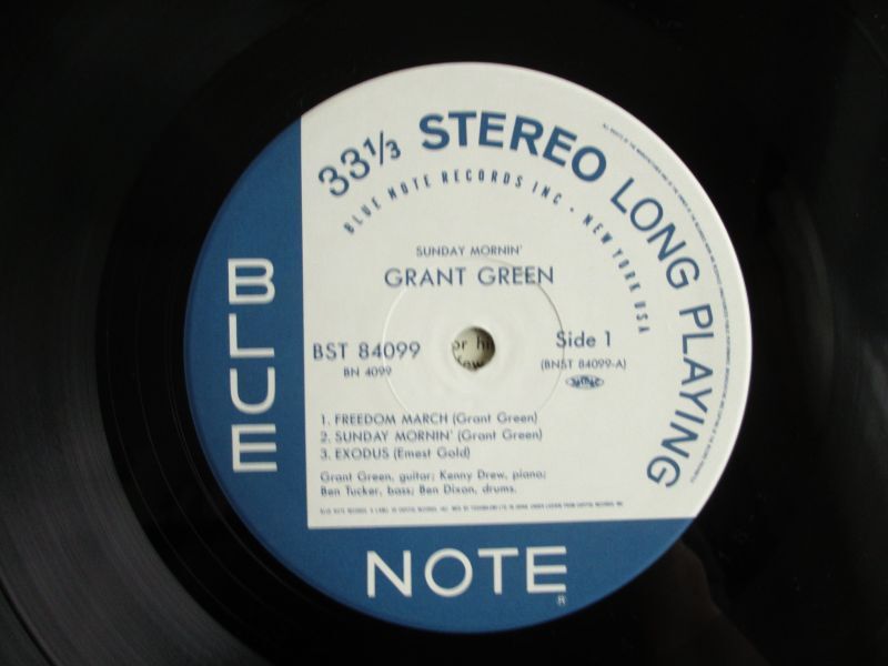 Grant Green / Sunday Mornin' - Guitar Records