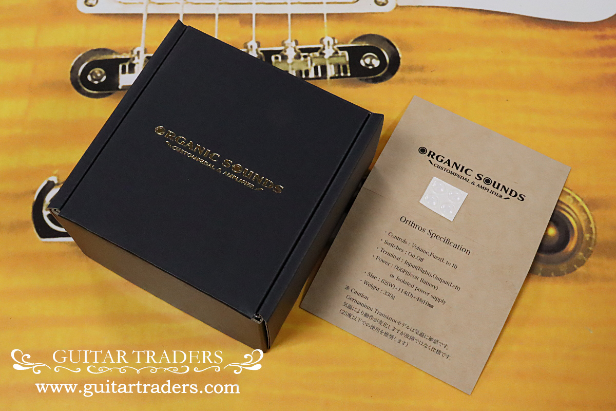 Organic Sounds Orthros Germanium - GUITAR TRADERS - ギタートレーダーズ