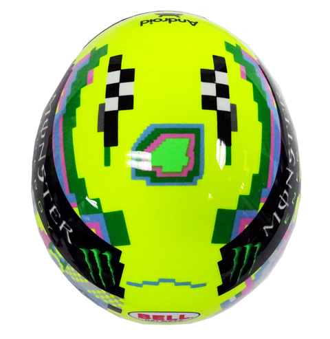 2024 L．ノリス マクラーレン ジャパンGP仕様 1/2 ヘルメット F1の