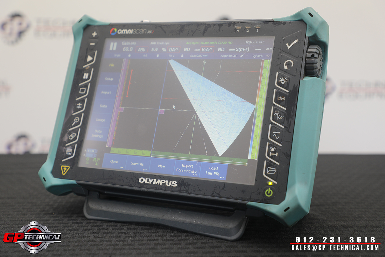 Olympus Omniscan MX2 32:128 P2 Phased Array Flaw Detector - GP