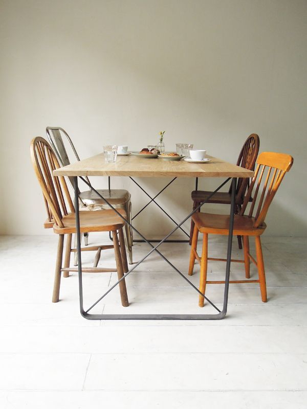 インダストリアルダイニングテーブル専門、大阪のオーク家具はGFへ