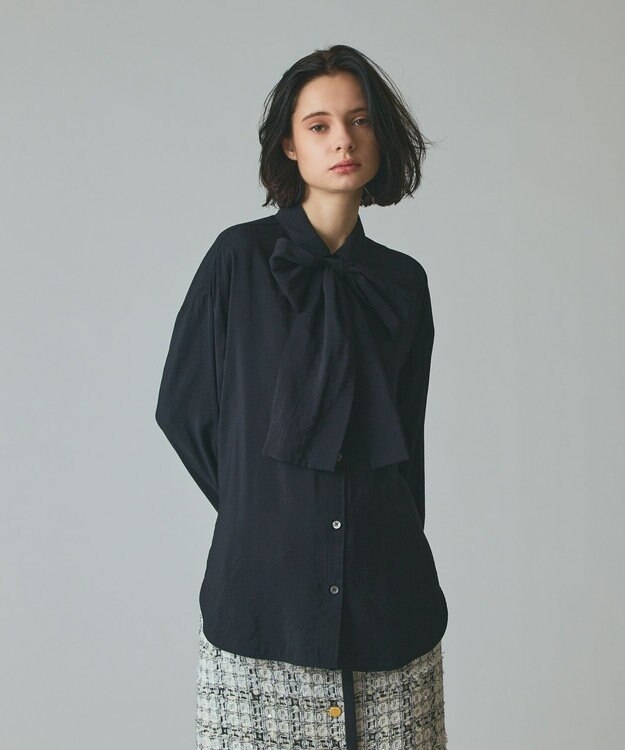 ボウタイシアーシャツ / GRACE CONTINENTAL | GRACE CONTINENTAL