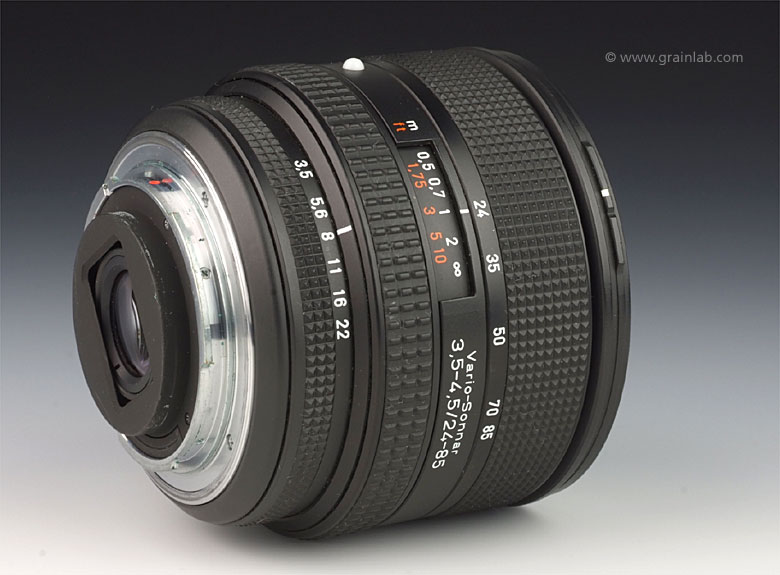Carl Zeiss Vario-Sonnar T* 24-85mm f/3.5-4.5 - Contax N-AF - Grainlab