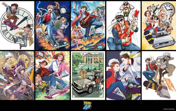 バック・トゥ・ザ・フューチャー』公開40周年記念！豪華すぎる夢の共演