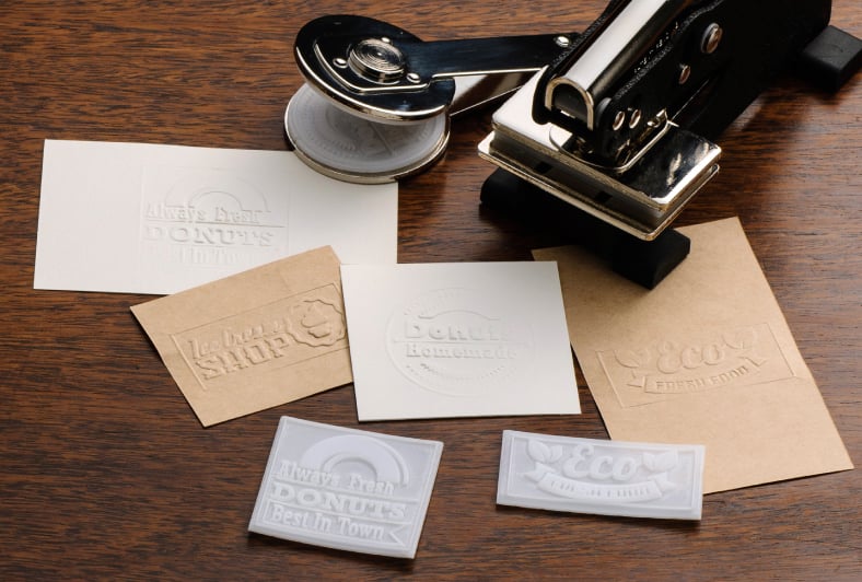 エンボッサー（エンボススタンプ・型押しスタンプ） - 格安ネット印刷